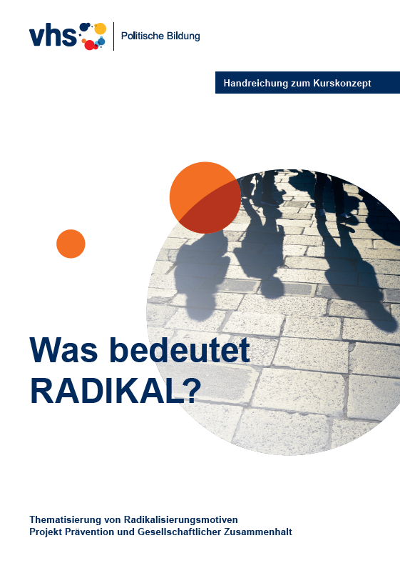 Titelseite der Broschüre Was bedeutet radikal?