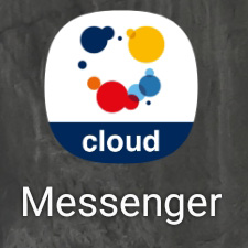 Icon der vhs.cloud-Messenger App